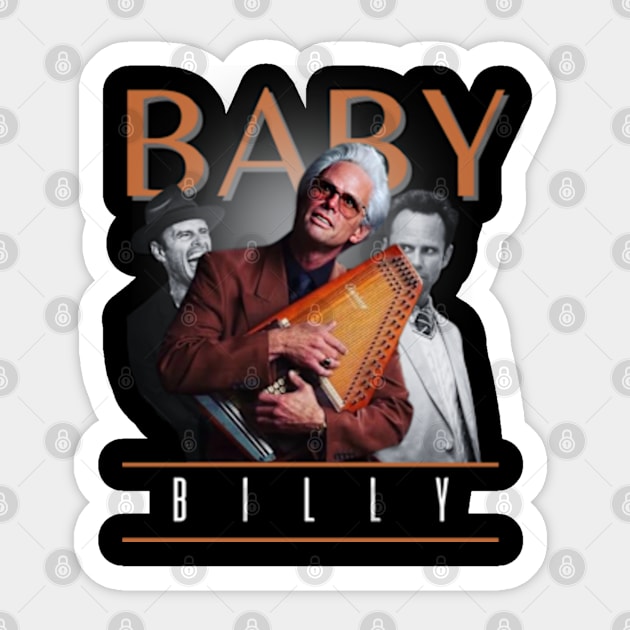 Baby billy +++ 90s style fan design Sticker by TelorDadar